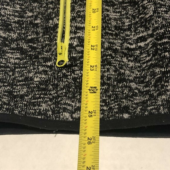 Gray Zip Up Yosemite Bear Hoodie Yellow Accents Women’s Large - Picture 11 of 12